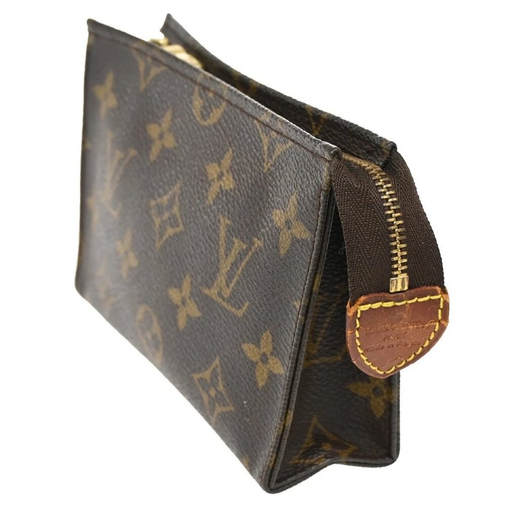 LOUIS VUITTON Poche Toilette 15 Clutch Pouch Bag Monogram Leather M47546 66KB742 - Picture 2 of 11